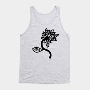 All-Seeing Flower Tank Top